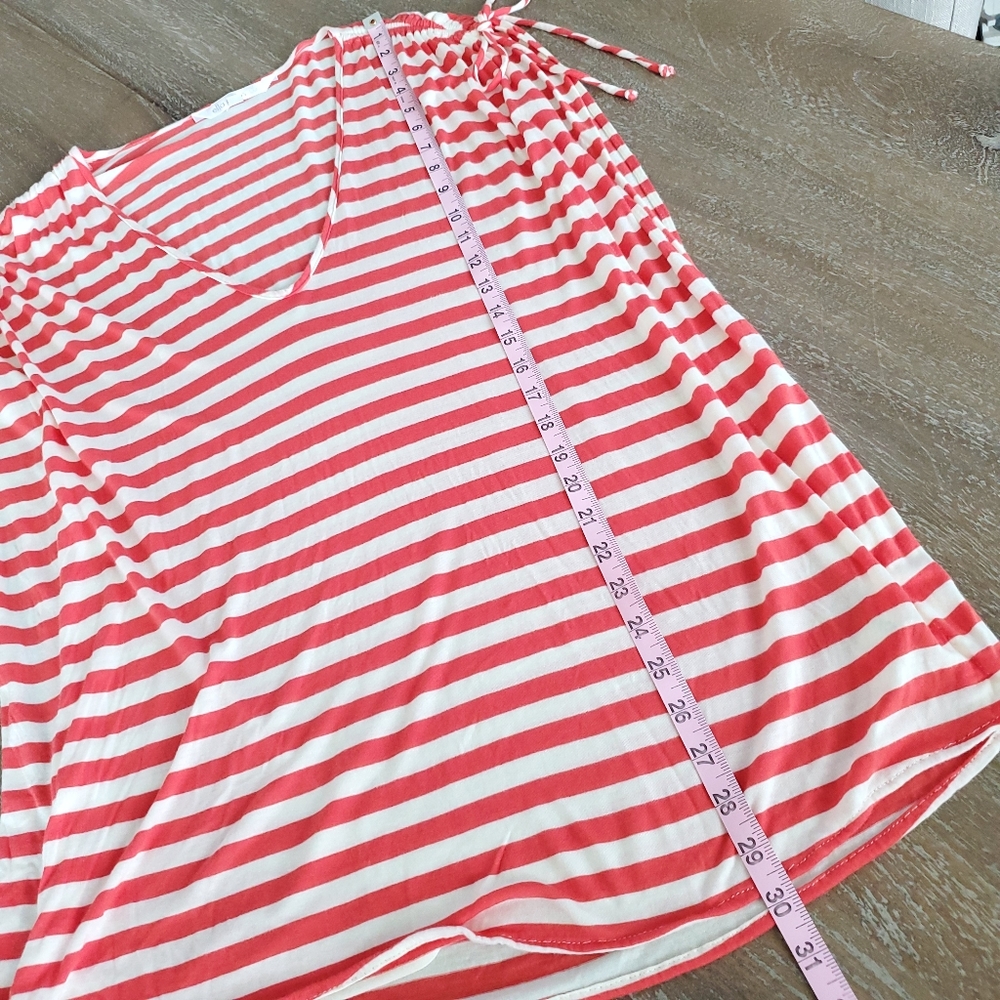Ella Moss Striped Swim Beach Cover-up Women's Size Small - Picture 12 of 15